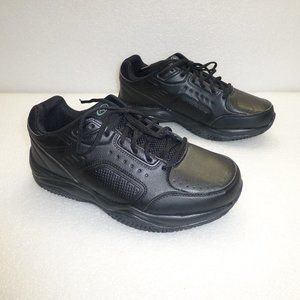 New Black Athletic Works 10 1/2 4E wide width lace up front runner shoes